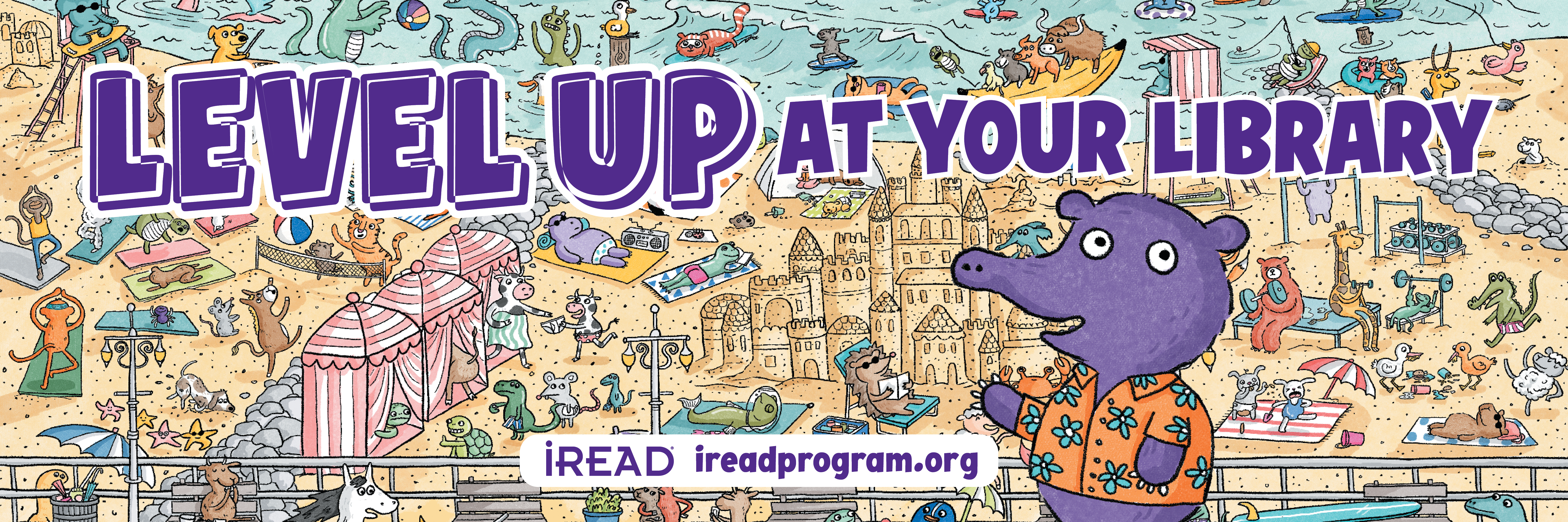 Level Up at Your Library promo 