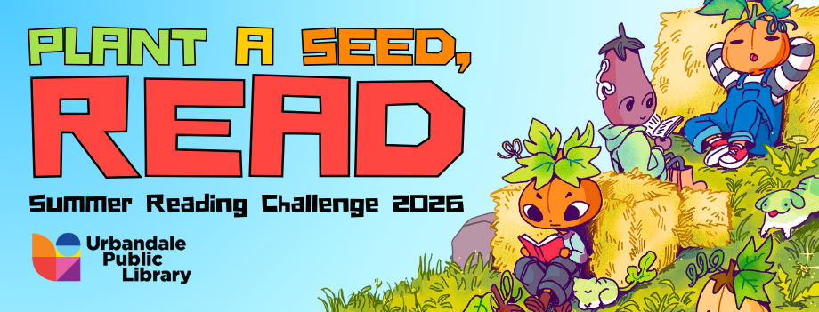 Plant a Seed, Read! Summer Reading 2026 banner