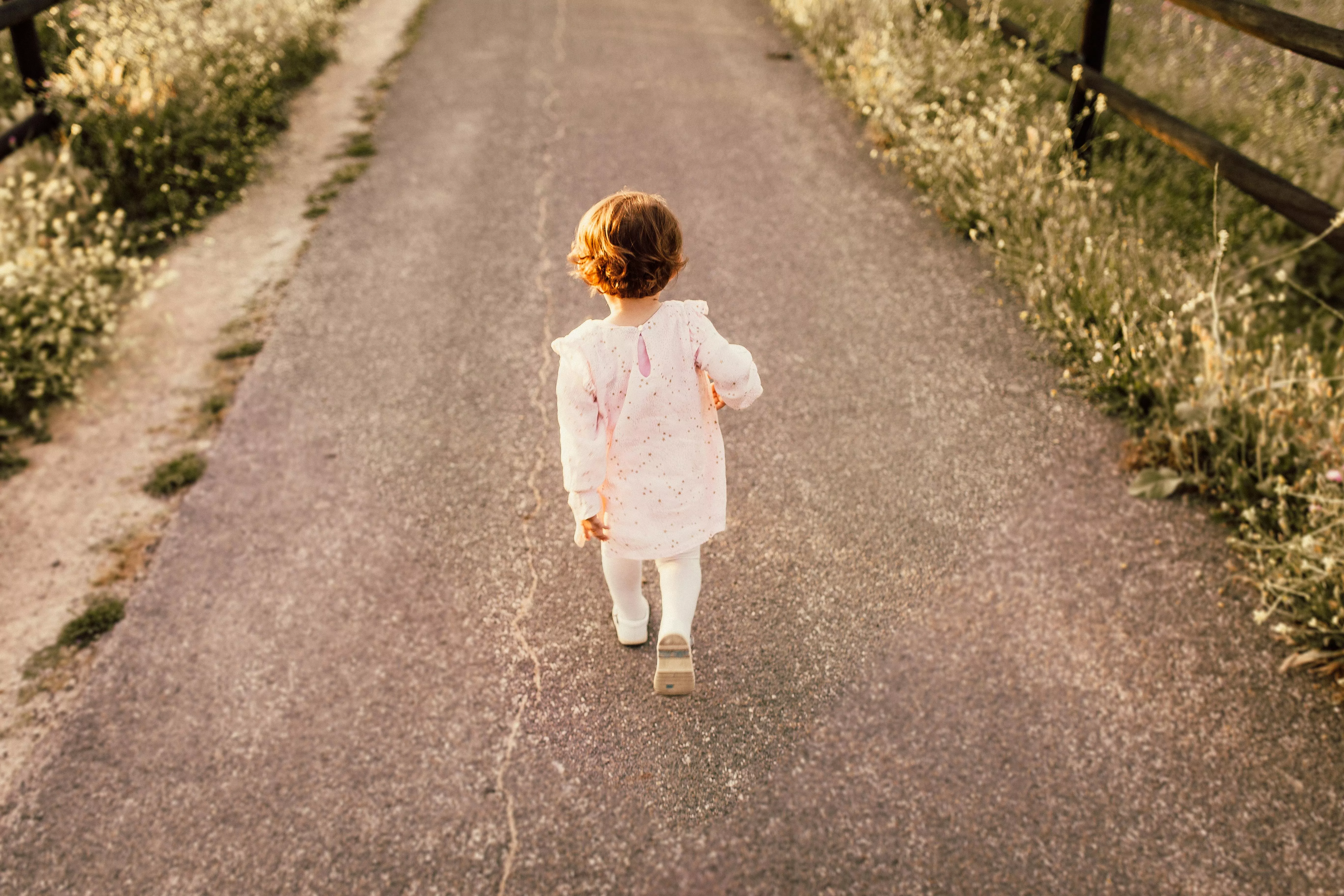 walking child