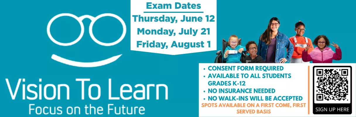 Vision to Learn free eye exams for K-12