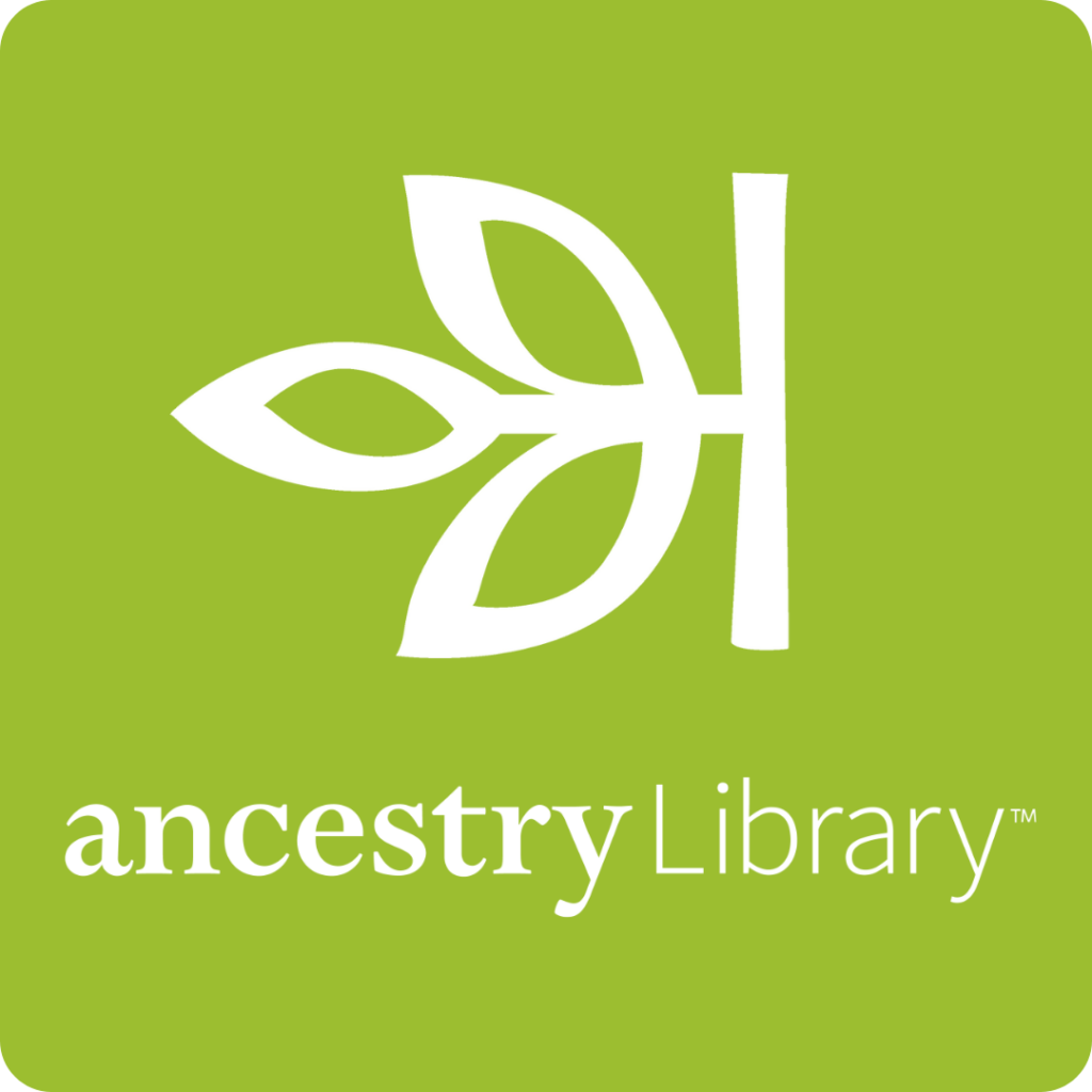 Ancestry logo with three leaves