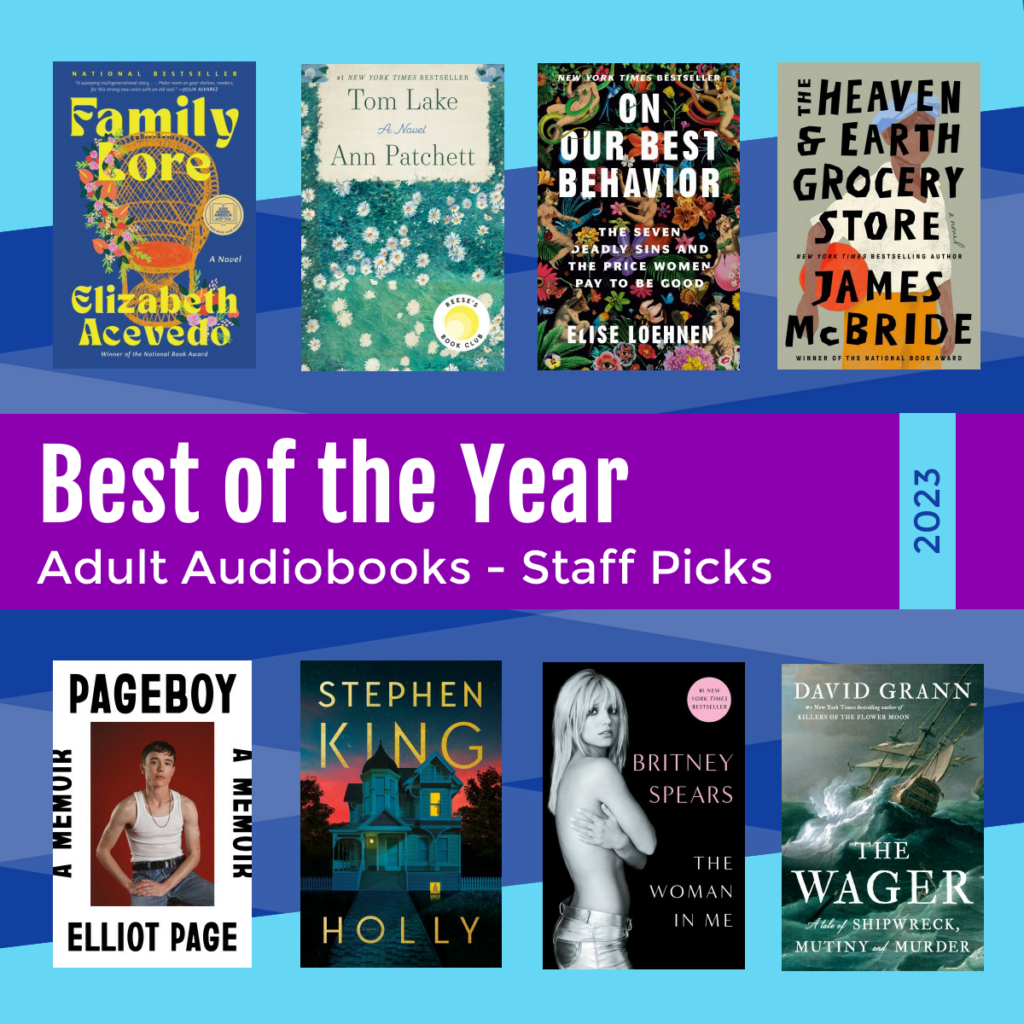 best of the year adult audiobooks staff picks